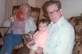 Robyn with her Grandfather and Great-Grandmother